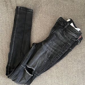 Hollister black stretch jeans